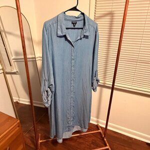 TORRID Faux Denim Dress